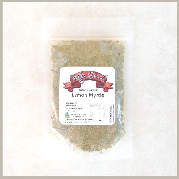 Native Bushfood Herbs, Lemon Myrtle, 30g